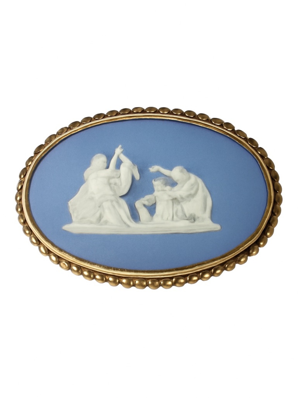 Wedgwood Blue pin! Vintage! In wonderful condition! Called The Cherub Seller! - Picture 2 of 6